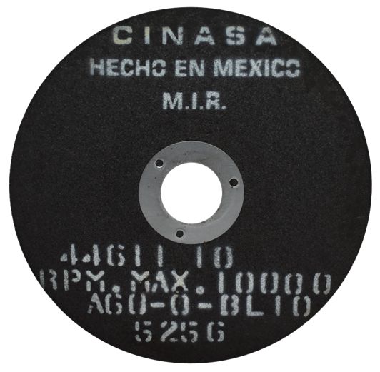 Disco de Corte Metalográfico, Artículo 5256
